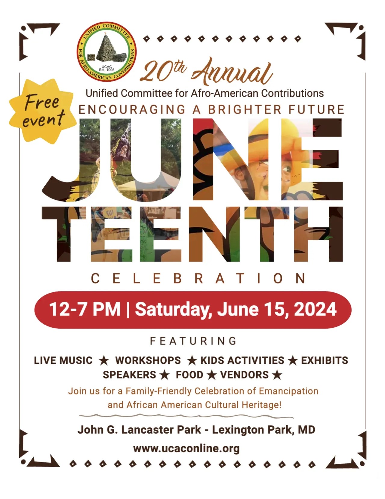 Events: Juneteenth Poster