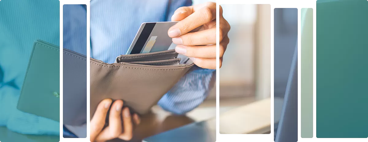Balance Transfer image with card and wallet