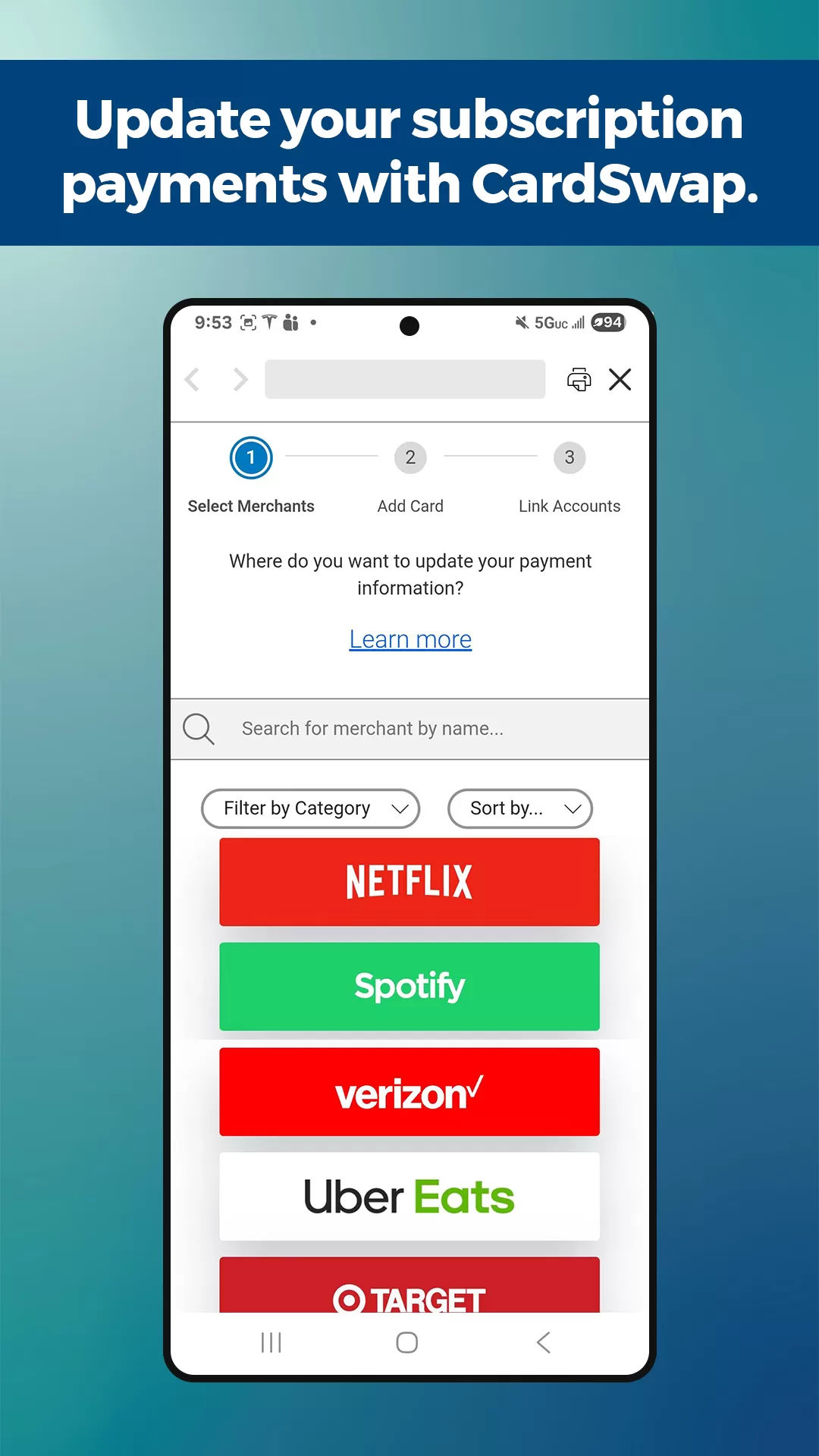Cardswap registration image